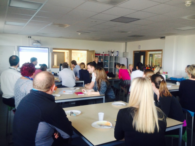 Learning lunch at @RobertBlakeSC